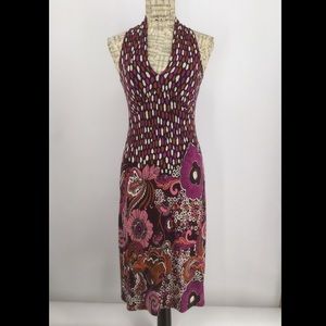 Ivy Jane Halter Style Dress Size XS Multicolor